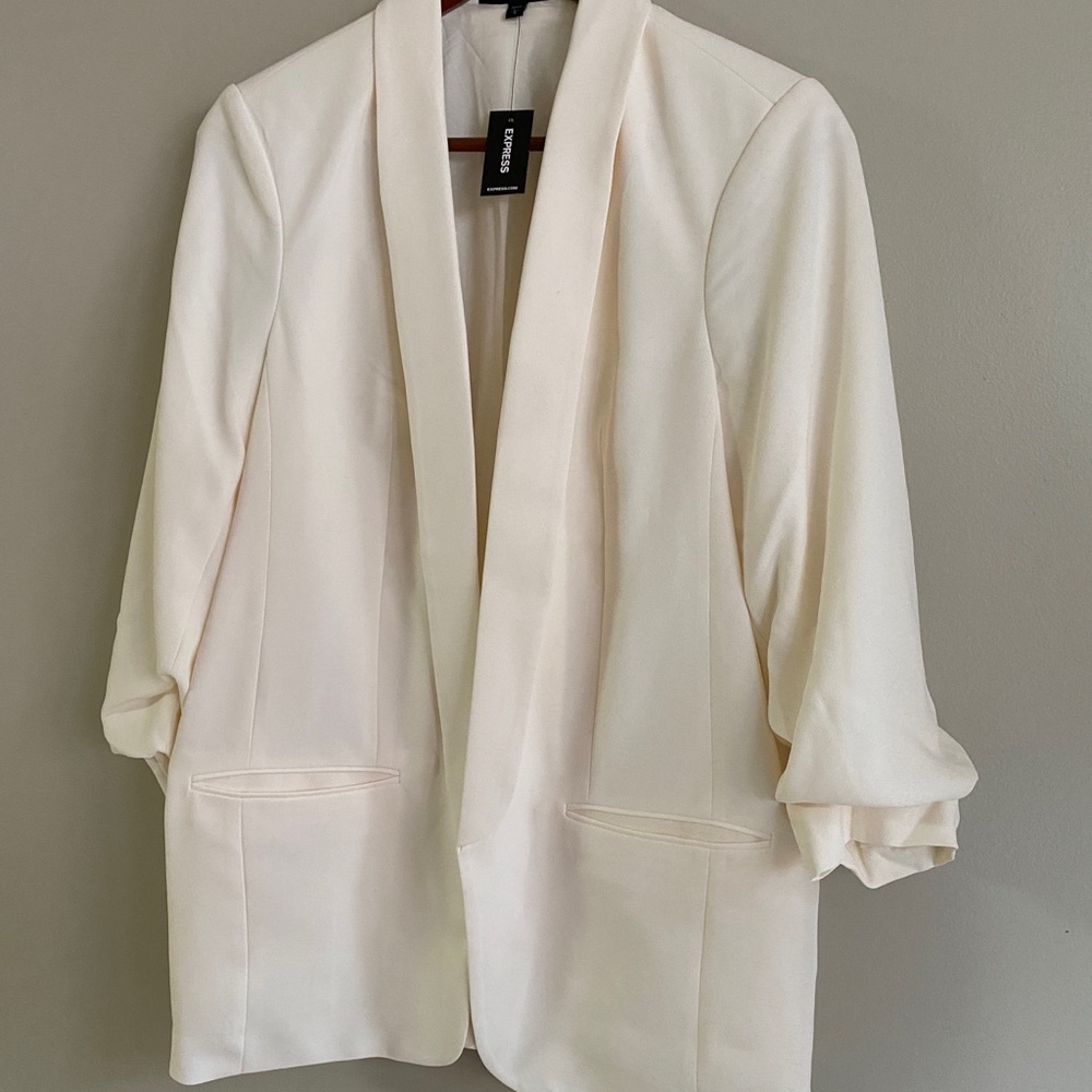 Express Cream Women's Blazer no tags